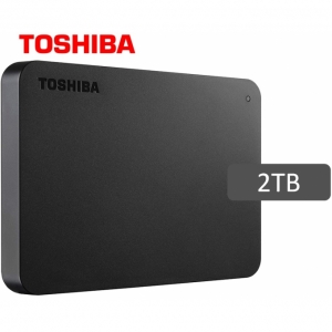 Disco Duro TOSHIBA Canvio Basics 2TB, Externo HDTB420XK3AA - Externo