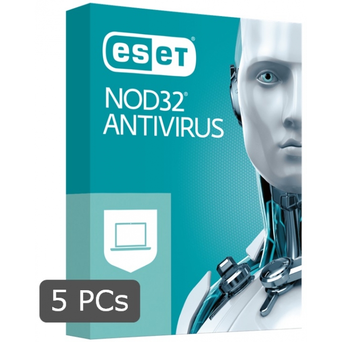 LICENCIA ANTIVIRUS ESET NOD32 5PC - 12 MESES - VIRTUAL / ESET