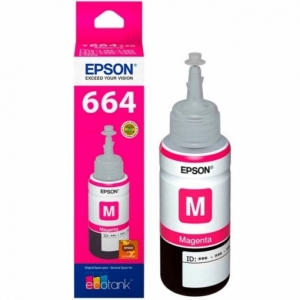 BOTELLA DE TINTA EPSON T664320 MAGENTA - 70ML - IMPRESORA L575 - L310 - L455