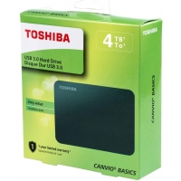 Disco Duro TOSHIBA Canvio Basics, 4TB, Externo HDTB440XK3CA - Externo / TOSHIBA