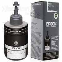 BOTELLA DE TINTA EPSON T774 - NEGRO - IMPRESORA M100 - L1455 - L656 - M205 / EPSON