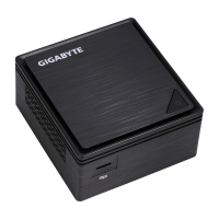 CPU MINI BAREBONE GIGABYTE BRIX GB-BPCE-3455 INTEL CELERON J3455 1.50GHZ 4GB RAM 500GB HDD / GIGABYTE
