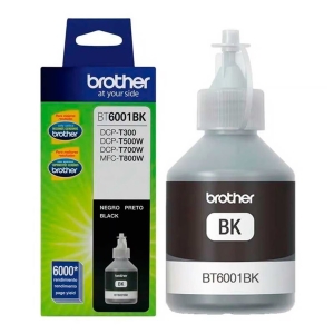 BOTELLA DE TINTA BROTHER BT6001BK NEGRO - IMPRESORA T310 - T510 - T710 (OFERTA)