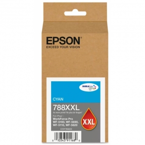 CARTUCHO DE TINTA EPSON T748XXL220-AL CIAN EXTRA ALTA CAPACIDAD  WFP 6590
