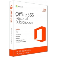 LICENCIA MICROSOFT OFFICE 365 PERSONAL - SUSCRIPCION - ANUAL - 1PC / MICROSOFT