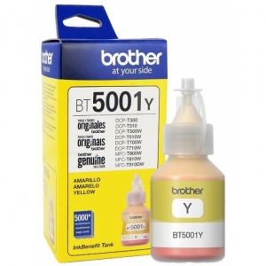 BOTELLA DE TINTA BROTHER BT5001Y AMARILLO IMPRESORA T310 - T510 - T710