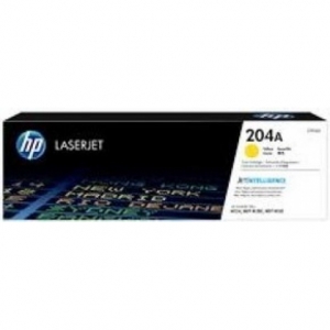 TONER HP LASER JET - CF512A - 204A - YELLOW - 900 PG - IMPRESORAS M154A / M154NW /M180NW