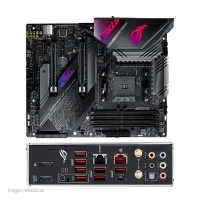 PLACA Asus ROG Strix X570-E Gaming  Wi-Fi 6 (802.11ax), AM4, X570, DDR4, SATA 6.0, USB 3.2. / ASROCK