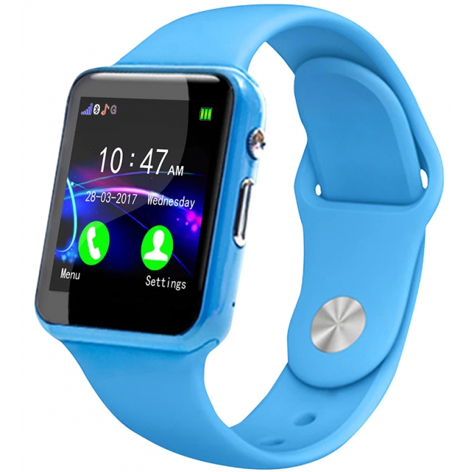 SMARTWATCH KIDS G10A IP67 - Bluetooth- Azul, Pantalla principal: 1.54 pulgadas. / SUSENSTONE