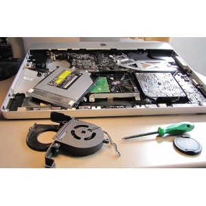 Servicio Tecnico de Mantenimiento y Repotenciacion de Apple iMac: Cambio de Pantalla, Memoria, Discos, Teclados, Flex, Baterias, Bisagras. Repuestos, Reparacion de placa, Arreglos. / Apple