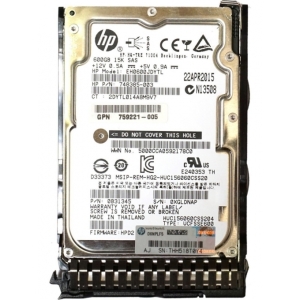 DISCO DURO PARA SERVIDOR HP G8 G9 600GB 15K RPM SAS 6Gbps (Open Box)