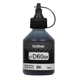 BOTELLA DE TINTA BROTHER NEGRO BTD60BK T310 - T710W - T910DW - T4500