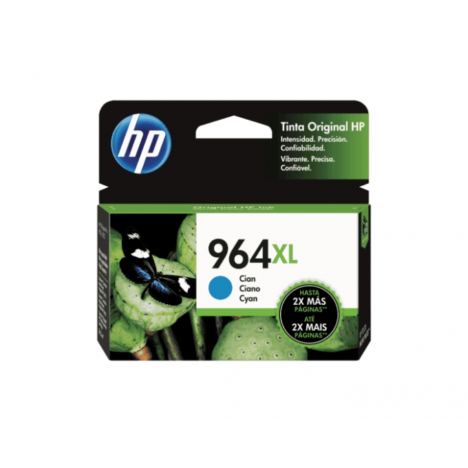CARTUCHO DE TINTA HP 3JA54AL 964XL - CYAN - 1600 PAGINAS / HP