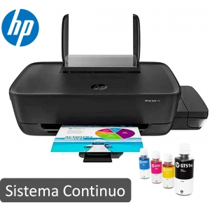 Impresora HP InkTank 115, Sistema Tinta continua, USB, Negro, 2LB19A#AKY / HP