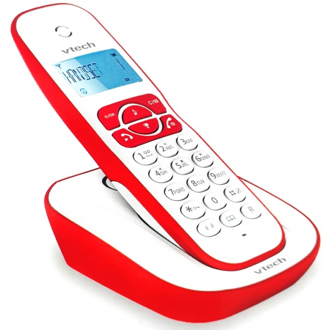 Telefono Inalambrico Vtech con contestador digital - Rojo VT220R-CE / Vtech