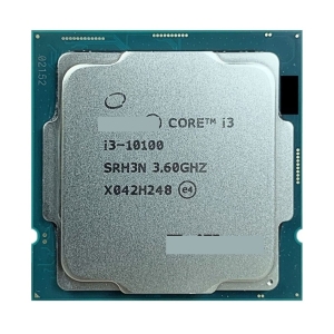 Procesador CPU Intel i3-10100, 3.60 GHZ, 6 MB CACHE L3, LGA1200, 65W, 14 NM. / INTEL