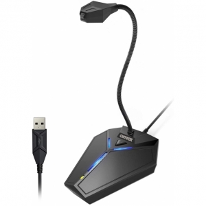 MICROFONO USB PARA PC - PLUG & PLAY CONDENSADOR OMNIDIRECCIONAL