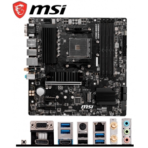 Placa Madre Mainboard MSI B550M PRO-VDH, AMD B550, AM4 Socket, VGA, HDMI, DP
