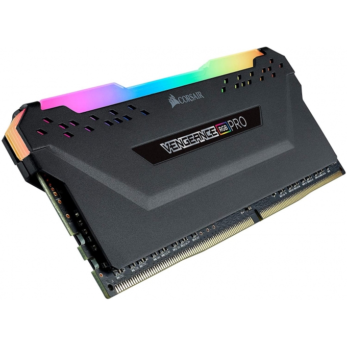 MEMORIA RAM CORSAIR VENGEANCE RGB PRO 16GB DDR4 - 3200 MHZ CL16 1.35 V - CMW16GX4M1Z3200C16 / CORSAIR