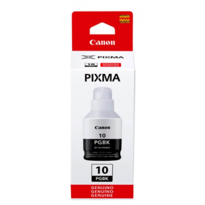 BOTELLA DE TINTA CANON Pixma GI-10PGBK - G5010 / G5011 / G6010 / G6011 / G7010 / CANON