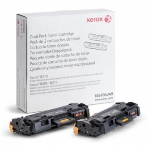 TONER XEROX 106R04349 NEGRO PARA B210 B215 B205 - DUAL PACK