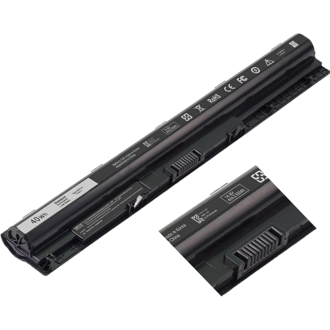 Bateria para Laptop Dell M5Y1K de 40 WH de 14.8V para Dell Inspiron 14 15 17 5000 3000 Series 5559 5558 3551 3451 3558 i3558 3567 5755 5756 5458 5759 5758 5759 GXVJ3 453-BBBQ WKRJ2 VN3N0 HD4J0 991XP P63F P47F P51F - Compatible - repuesto / DELL