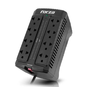 ESTABILIZADOR FORZA 8 TOMAS FVR-902 900VA/450W 220VA