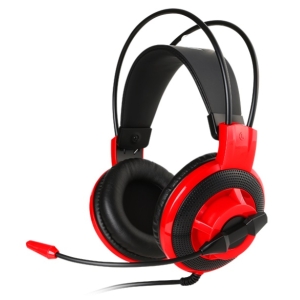 Audifono con Microfono MSI DS501 40MM 3.5MM, Control en linea, Gamer (OFERTA)