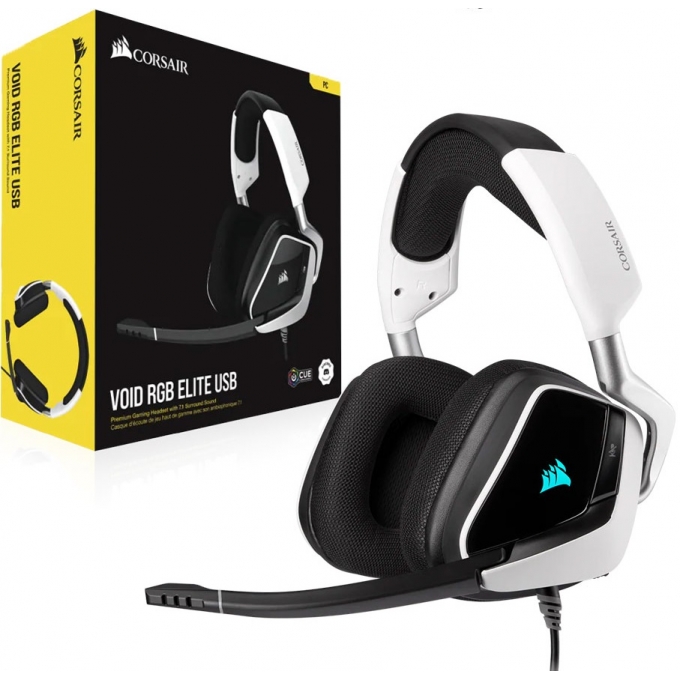 VOID RGB ELITE - Corsair - Blanco - Auriculares Gamer