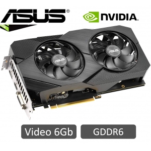 Tarjeta de Video ASUS GEFORCE GTX 1660 SUPER OC 6GB GDDR6 PHOENIX CUDA 1 / ASUS
