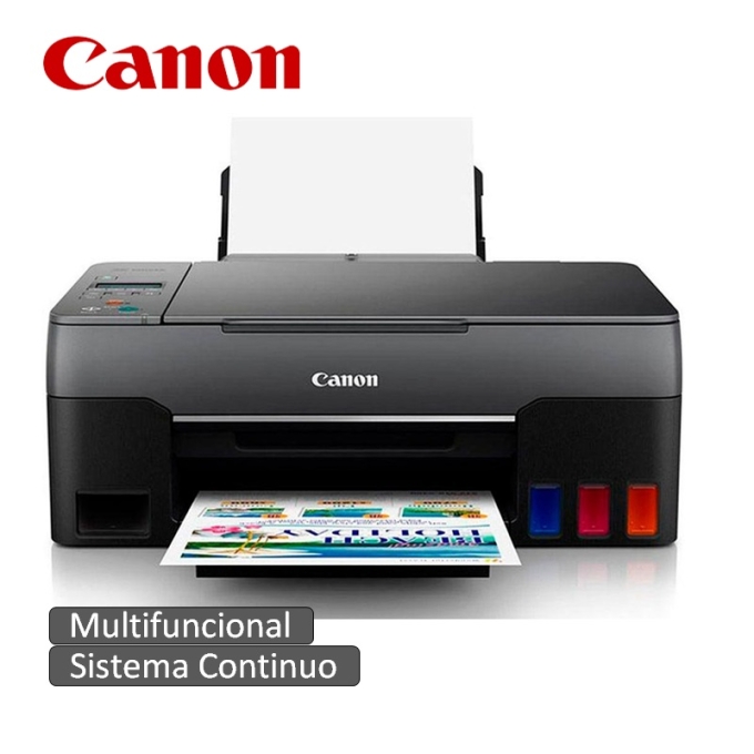 Impresora Canon Pixma G2160, multifuncional de tinta continua, USB / CANON