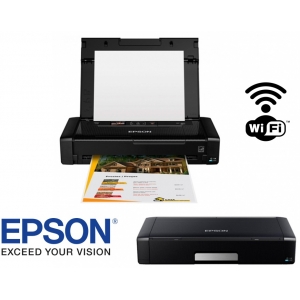 Impresora Portatil de tinta Epson WorkForce WF-100, WiFi, USB.