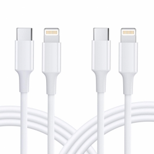 CABLE TIPO-C a LIGHTNING - PACK 2 Unidades para IPHONE (OFERTA)