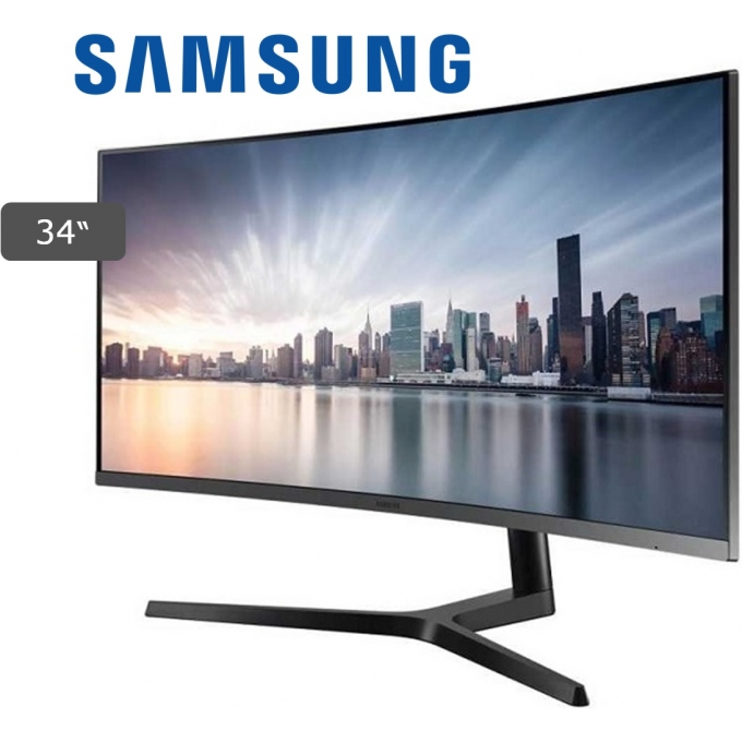 Monitor Samsung 34pulgadas UltraWide Curvo (1000R) LED VA 3440x1440, 21:9, HDMI / SAMSUNG