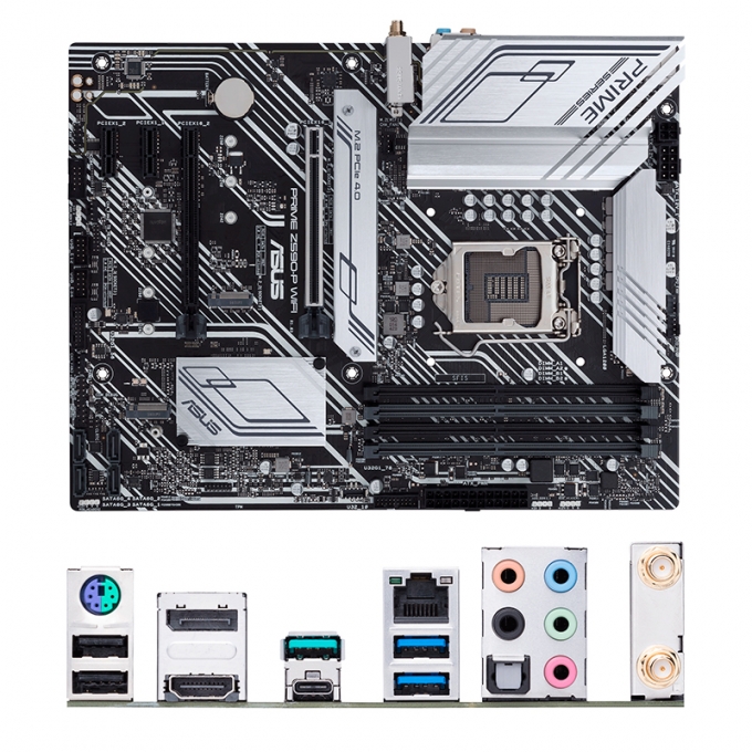 Motherboard Asus PRIME Z590-P WIFI, Intel Z590 LGA1200, DDR4, HDMI, DP, 5 x Audio Jacks / ASUS