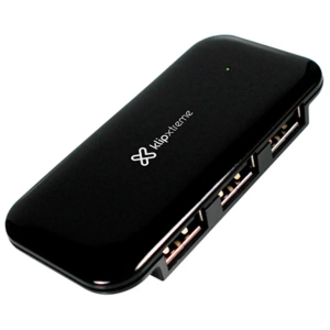 Hub KLIPXTREME USB 2.0 de 4 puertos