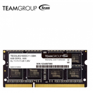 Memoria RAM TeamGroup 8GB DDR3L 1600MHz SODIMM CL11-11-11-28 1.35V - Laptop
