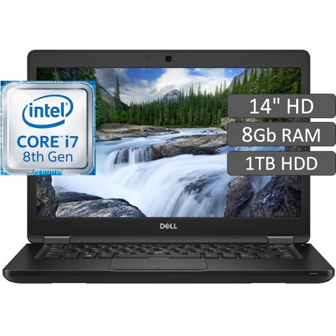 thumbnail image 2 of Dell Latitude 5490 Laptop – 14" Intel I7-8650U, 32GB RAM, 512GB NVMe SSD, Win 11 Pro 2 of 4