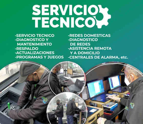 Servicio Tecnico de Computadoras, Laptops e Impresoras