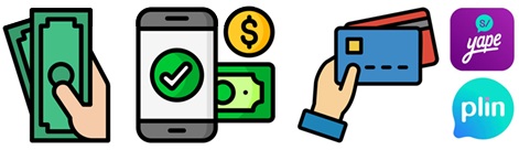 Medios de Pago Aceptados